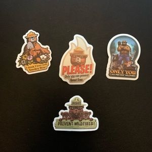 Smokey the Bear stickers